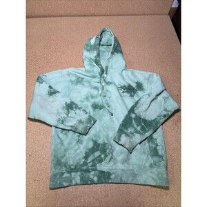 Salty Crew Stealth Tie Dye Fleece - Sea Foam - Size M - Heavyweight Hoodie